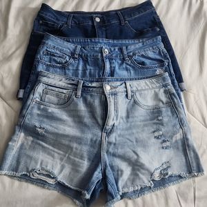3 shorts